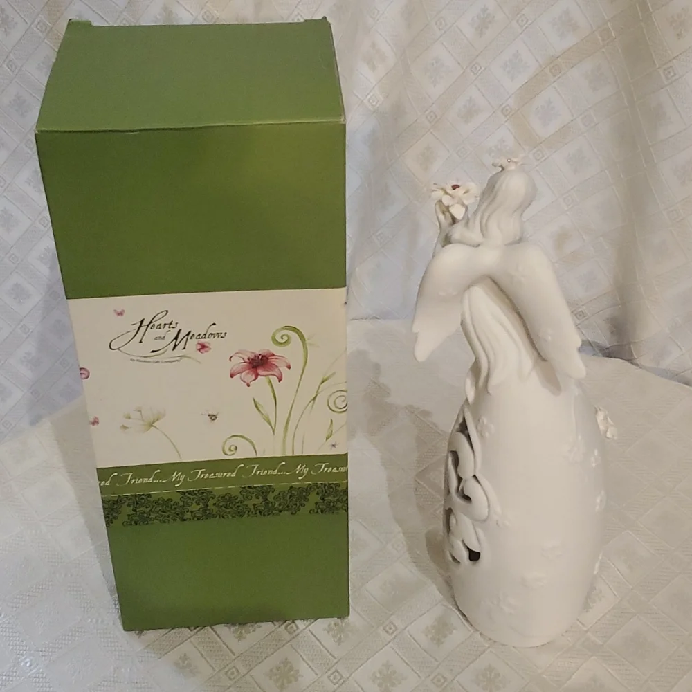 NIB  Angel porcelain "Friend"          by Pavillion Gift Co. #72040 - Picture 4 of 7
